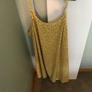 Yellow 4XL summer dress